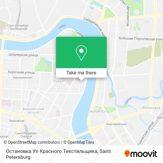 Остановка Ул Красного Текстильщика map