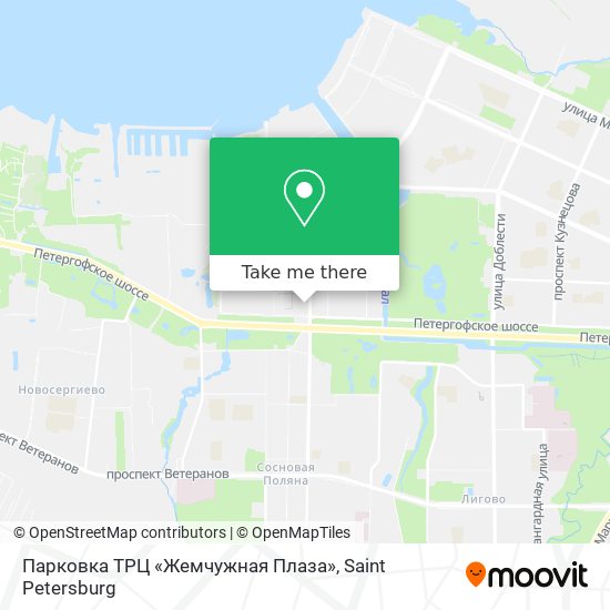 Парковка ТРЦ «Жемчужная Плаза» map
