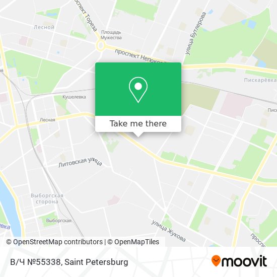 В/Ч №55338 map