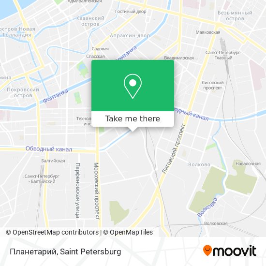 Планетарий map
