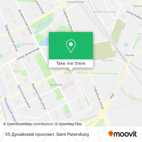 55 Дунайский проспект map