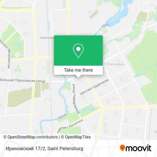 Ириновский 17/2 map