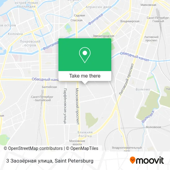 3 Заозёрная улица map