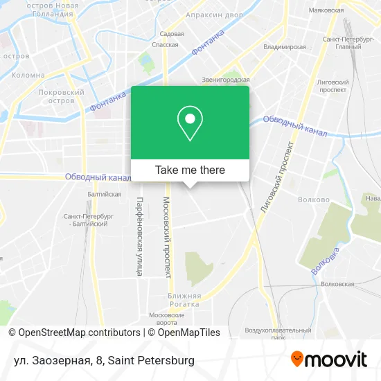 ул. Заозерная, 8 map