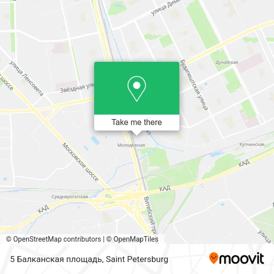 5 Балканская площадь map