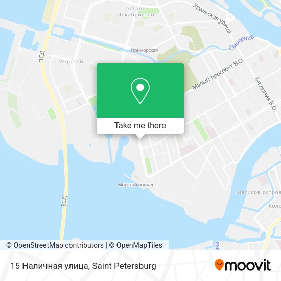 15 Наличная улица map