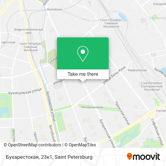 Бухарестская, 23к1 map