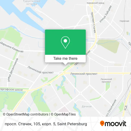 просп. Стачек, 105, корп. 5 map