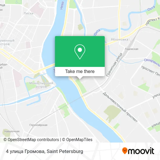 4 улица Громова map