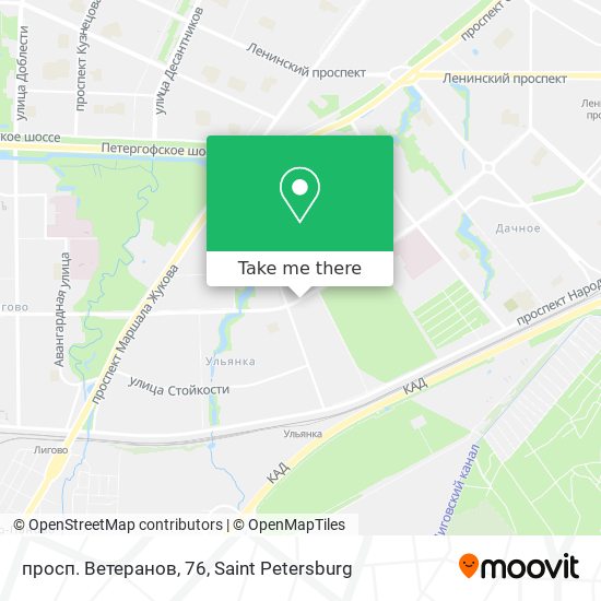 просп. Ветеранов, 76 map