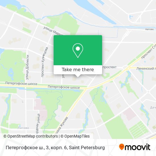 Петергофское ш., 3, корп. 6 map