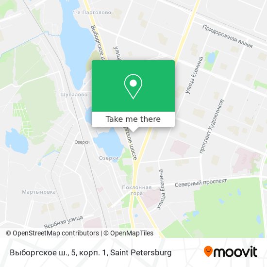 Выборгское ш., 5, корп. 1 map