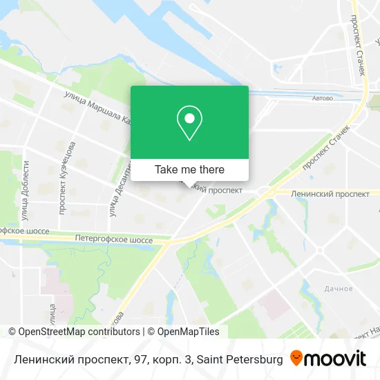 Ленинский проспект, 97, корп. 3 map