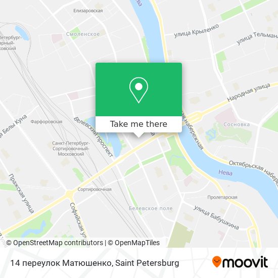 14 переулок Матюшенко map