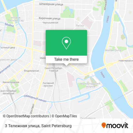 3 Тележная улица map