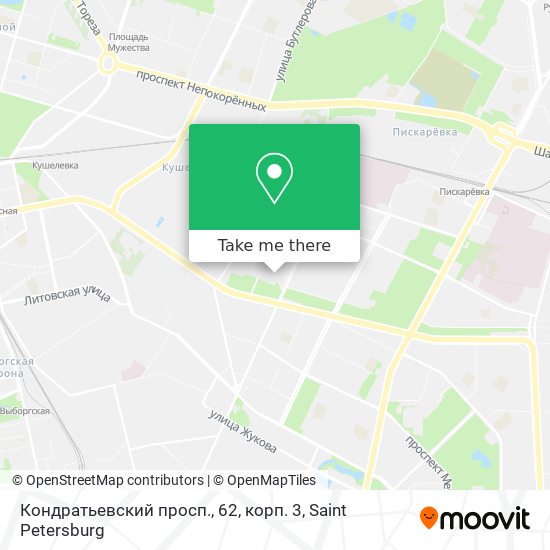 Кондратьевский просп., 62, корп. 3 map