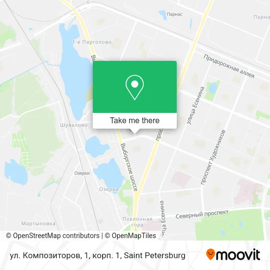 ул. Композиторов, 1, корп. 1 map