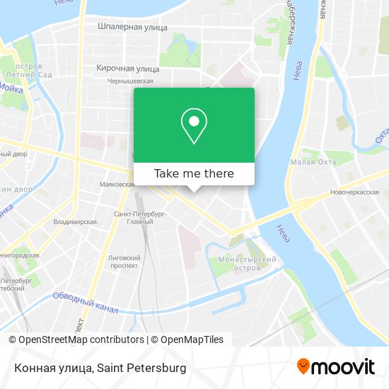 Конная улица map