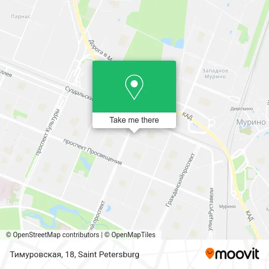 Тимуровская, 18 map
