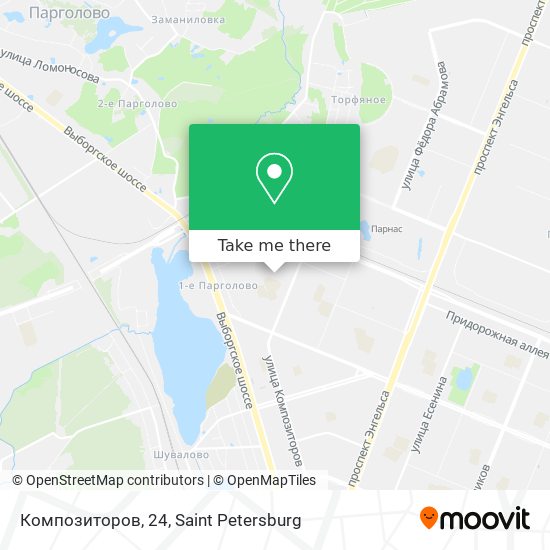 Композиторов, 24 map