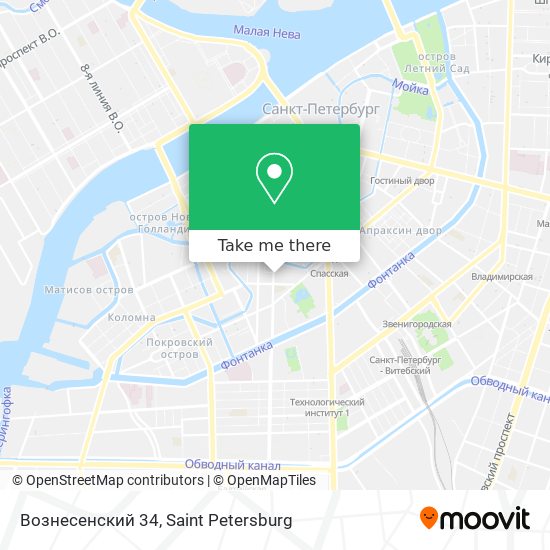 Вознесенский 34 map