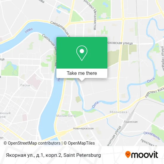 Якорная ул., д.1, корп.2 map