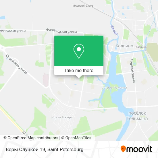 Веры Слуцкой 19 map