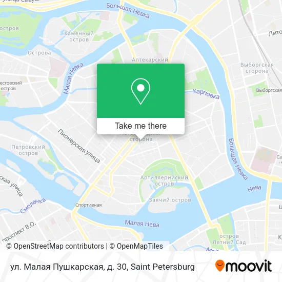 ул. Малая Пушкарская, д. 30 map
