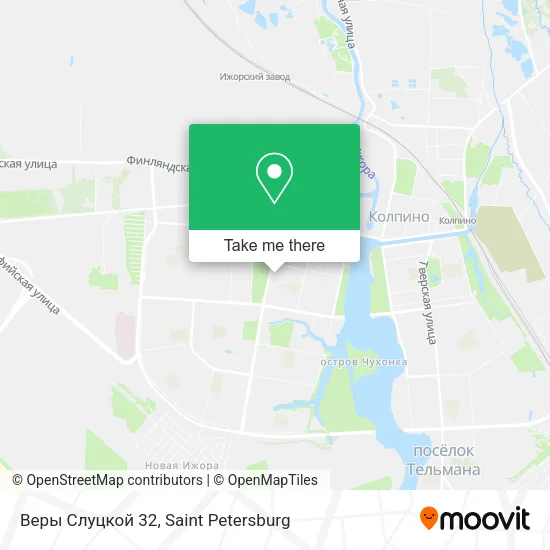 Веры Слуцкой 32 map