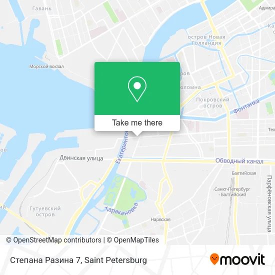 Степана Разина 7 map