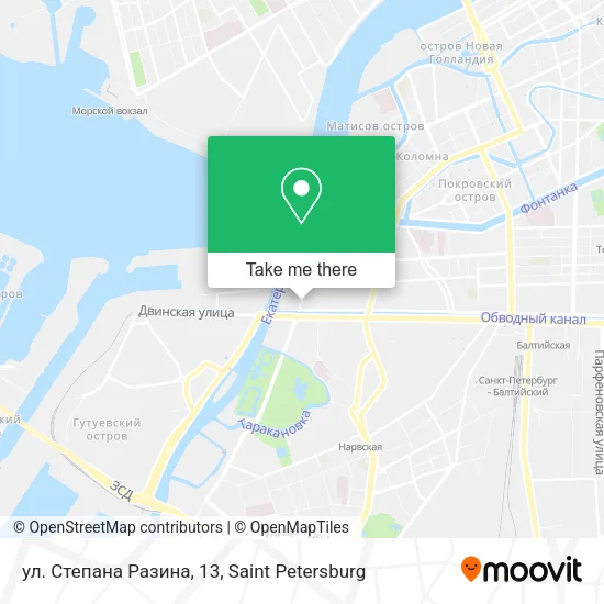 ул. Степана Разина, 13 map