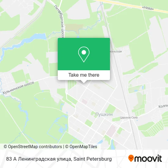 83 А Ленинградская улица map