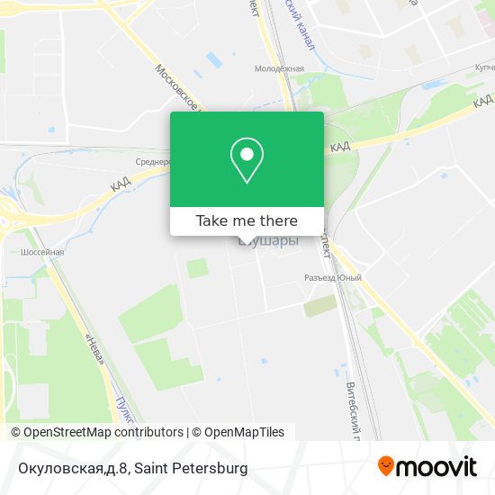 Окуловская,д.8 map