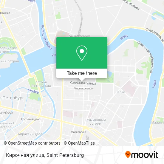 Кирочная улица map