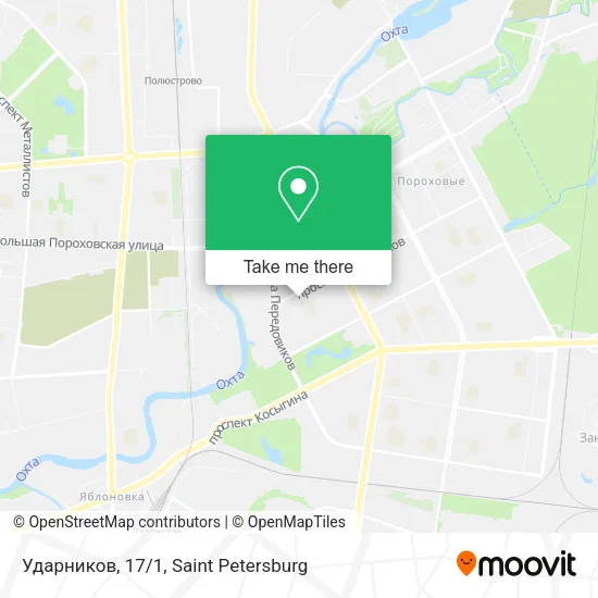 Ударников, 17/1 map