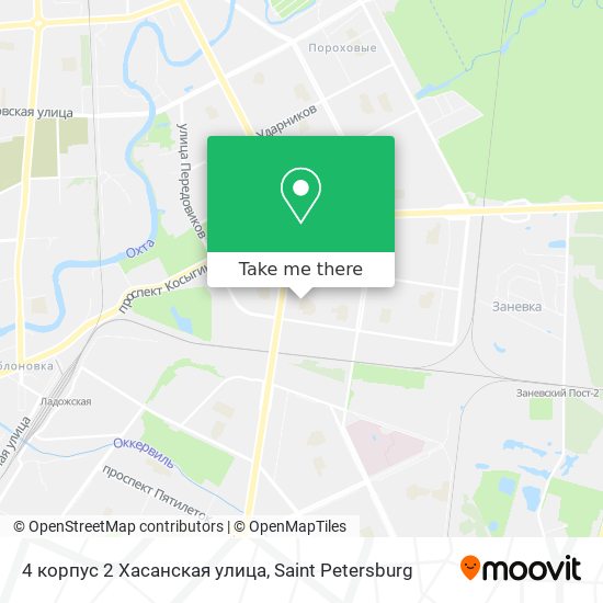 4 корпус 2 Хасанская улица map