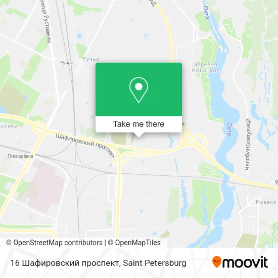 16 Шафировский проспект map