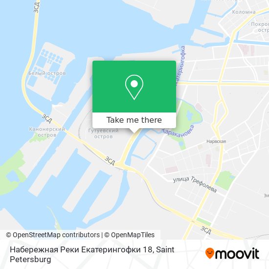 Набережная Реки Екатерингофки 18 map