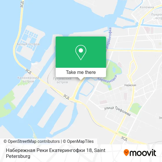 Набережная Реки Екатерингофки 18 map