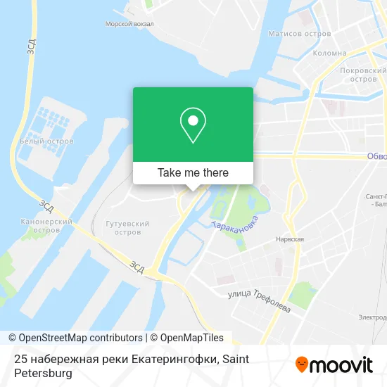 25 набережная реки Екатерингофки map