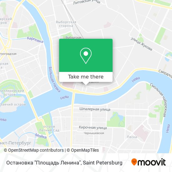 Остановка "Площадь Ленина" map