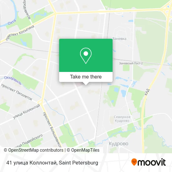 41 улица Коллонтай map