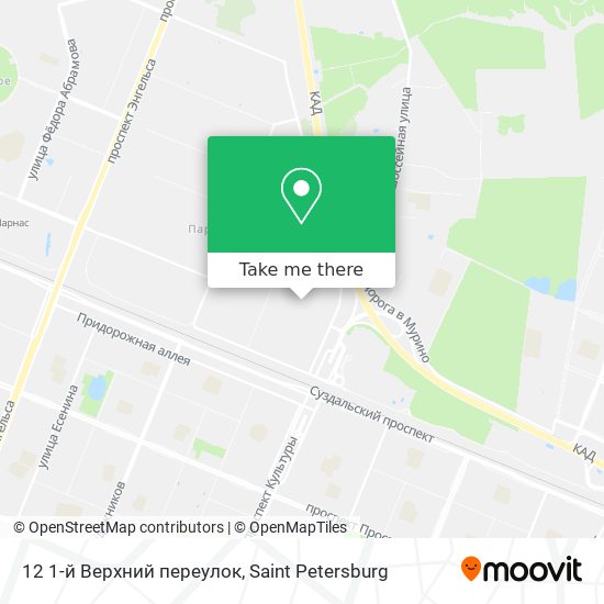 12 1-й Верхний переулок map