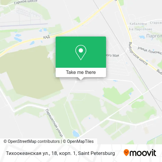 Тихоокеанская ул., 18, корп. 1 map