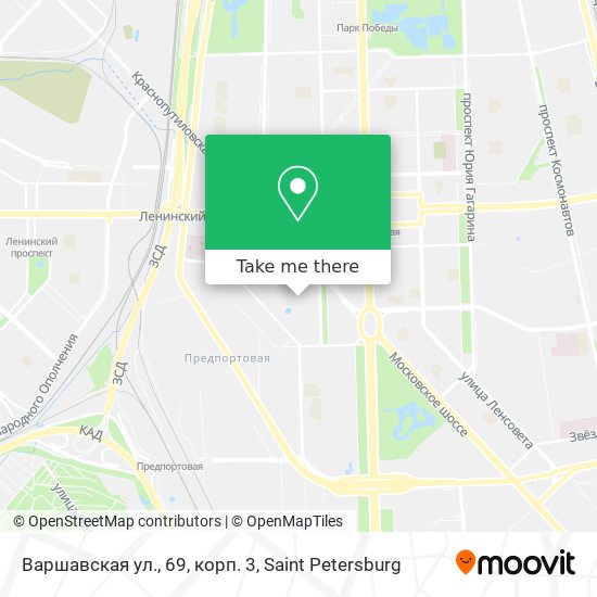 Варшавская ул., 69, корп. 3 map