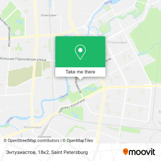 Энтузиастов, 18к2 map