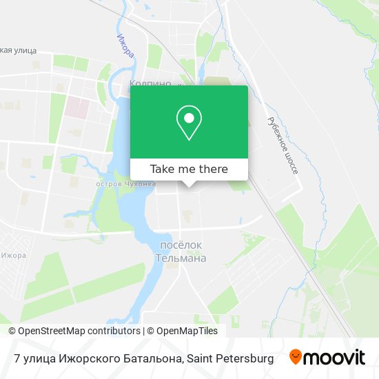 7 улица Ижорского Батальона map