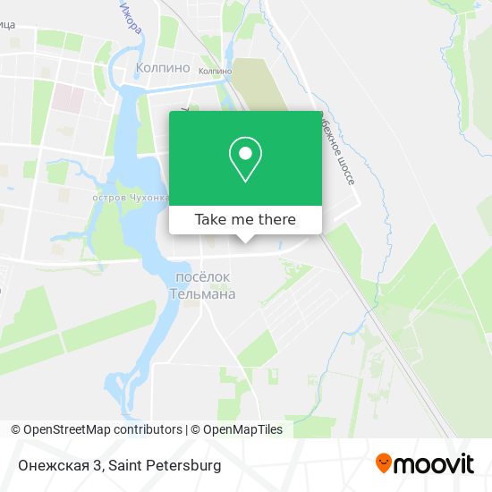 Онежская 3 map