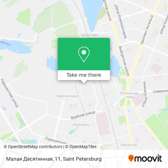 Малая Десятинная, 11 map