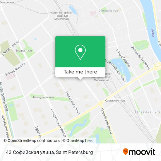 43 Софийская улица map